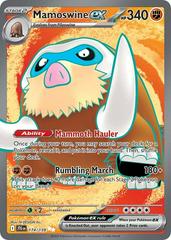 Mamoswine ex #174/159 Pokémon SV09: Journey Together