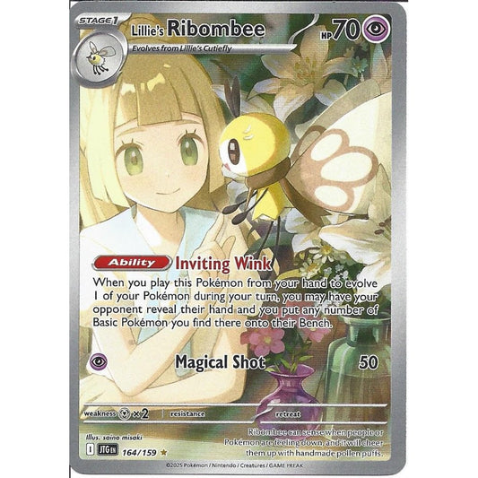 Lillie's Ribombee #164/159 Pokémon SV09: Journey Together